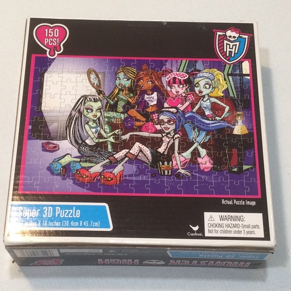 Monster High Super 3D Puzzle - Picture 3 of 5